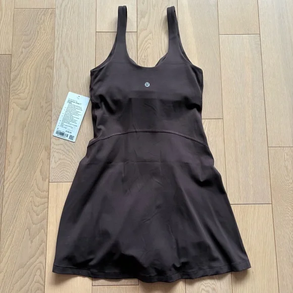 NWT Lululemon Align Dress size 4 Espresso Brown - Picture 3 of 7